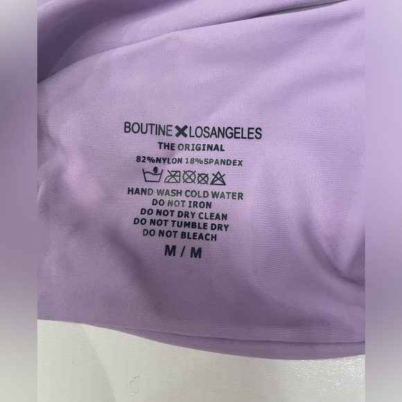 Boutine LA Lavender Hoop Top Size M - Picture 6 of 7